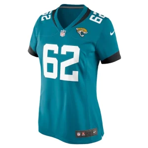 Javon foster jacksonville jaguars nike womens game jersey Teal M
