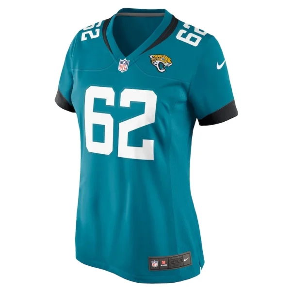 Javon foster jacksonville jaguars nike womens game jersey Teal M