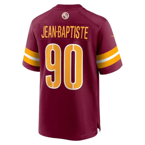 Javontae jean baptiste washington commanders nike game jersey Burgundy L