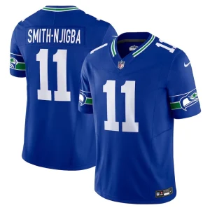 Jaxon smith njigba seattle seahawks nike alternate vapor f.u.s.e. limited jersey Royal
