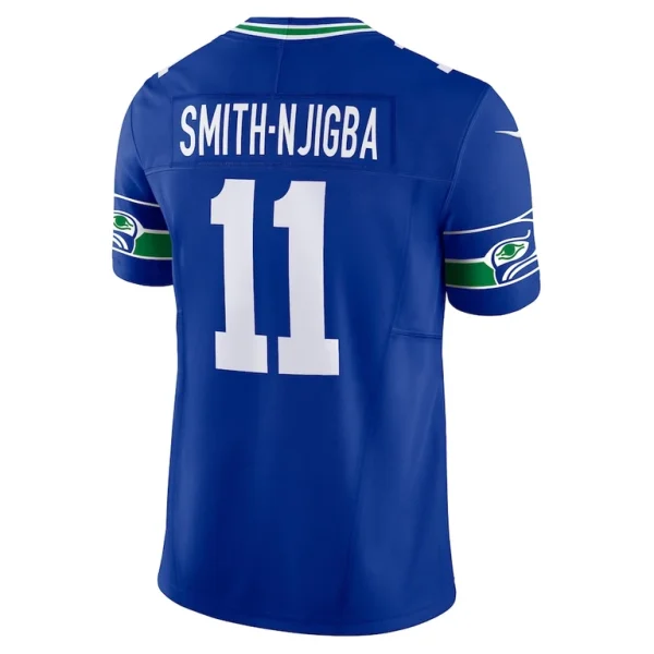 Jaxon smith njigba seattle seahawks nike alternate vapor f.u.s.e. limited jersey Royal L