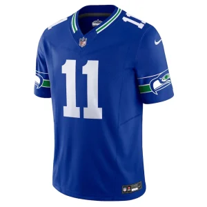 Jaxon smith njigba seattle seahawks nike alternate vapor f.u.s.e. limited jersey Royal M