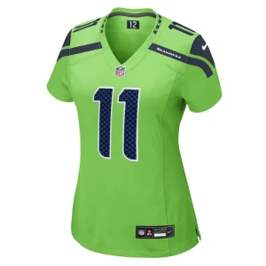 Jaxon smith njigba seattle seahawks nike womens game jersey Neon green M