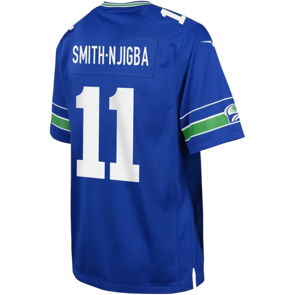 Jaxon smith njigba seattle seahawks nike youth game jersey Royal Yth L