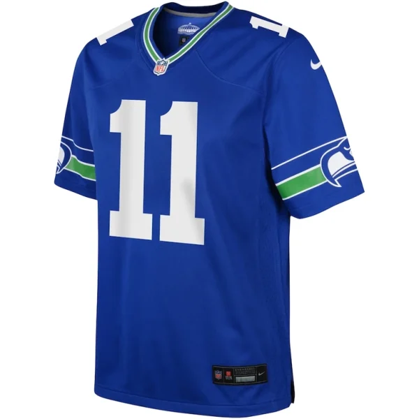Jaxon smith njigba seattle seahawks nike youth game jersey Royal Yth M