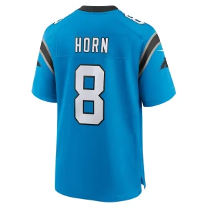 Jaycee horn carolina panthers nike alternate game jersey Blue L
