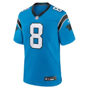 Jaycee horn carolina panthers nike alternate game jersey Blue M
