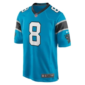 Jaycee horn carolina panthers nike game jersey Blue M