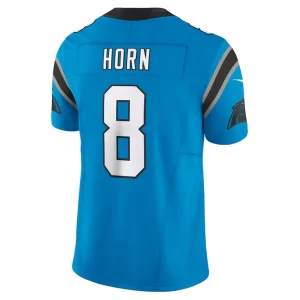Jaycee horn carolina panthers nike vapor f.u.s.e. limited jersey Blue L