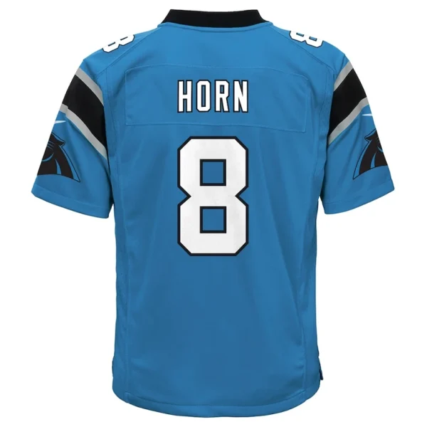 Jaycee horn carolina panthers nike youth game jersey Blue Yth L