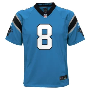 Jaycee horn carolina panthers nike youth game jersey Blue Yth M