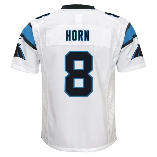 Jaycee horn carolina panthers nike youth game jersey White Yth L
