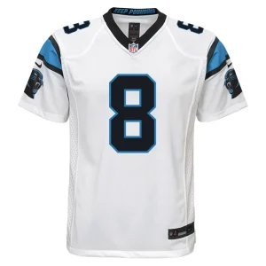 Jaycee horn carolina panthers nike youth game jersey White Yth M