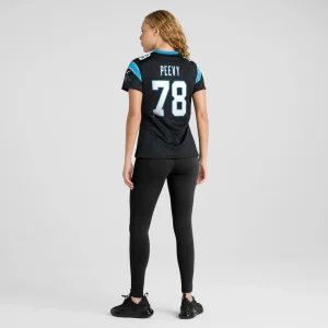 Jayden peevy carolina panthers nike womens game jersey Black 2XL
