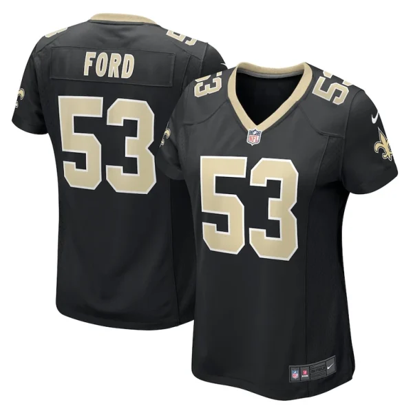 Jaylan ford new orleans saints nike womens game jersey Black