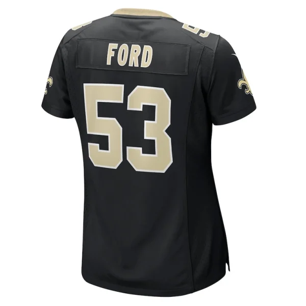 Jaylan ford new orleans saints nike womens game jersey Black L