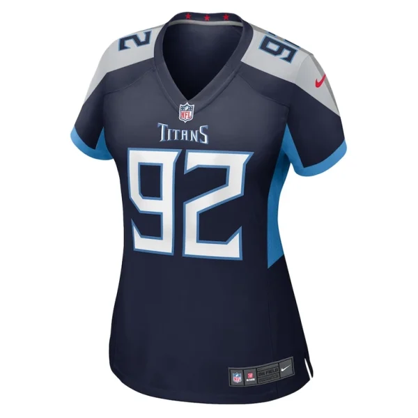 Jaylen harrell tennessee titans nike womens game jersey Navy M