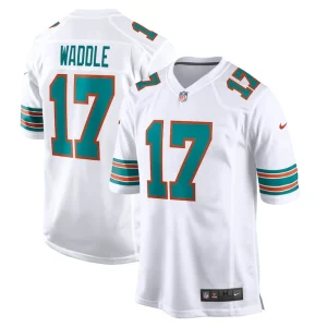 Jaylen waddle miami dolphins nike game jersey White