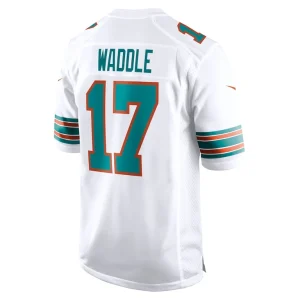 Jaylen waddle miami dolphins nike game jersey White L