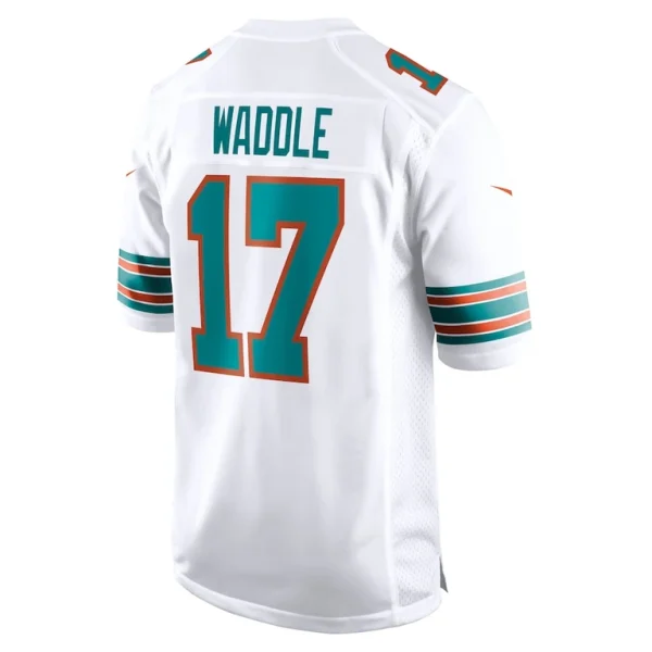 Jaylen waddle miami dolphins nike game jersey White L