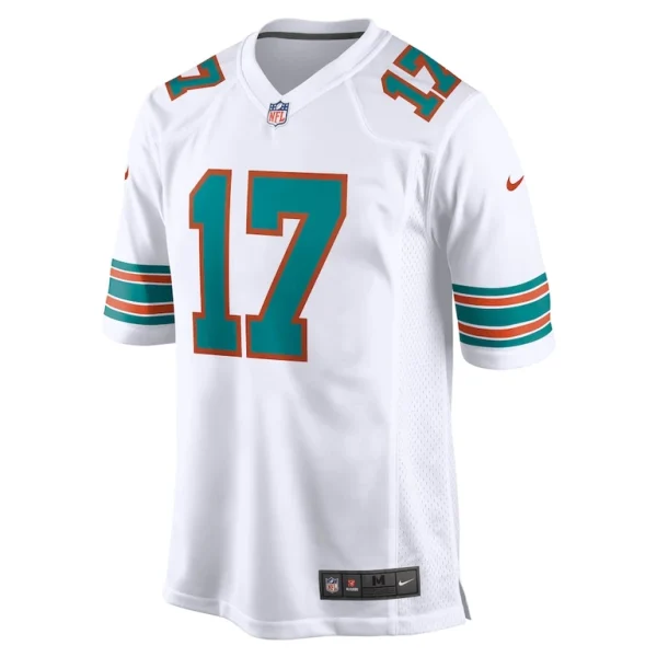 Jaylen waddle miami dolphins nike game jersey White M