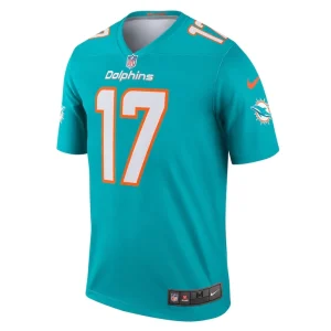 Jaylen waddle miami dolphins nike team legend player performance top Aqua M