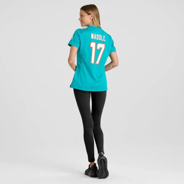 Jaylen waddle miami dolphins nike womens game player jersey Aqua 2XL
