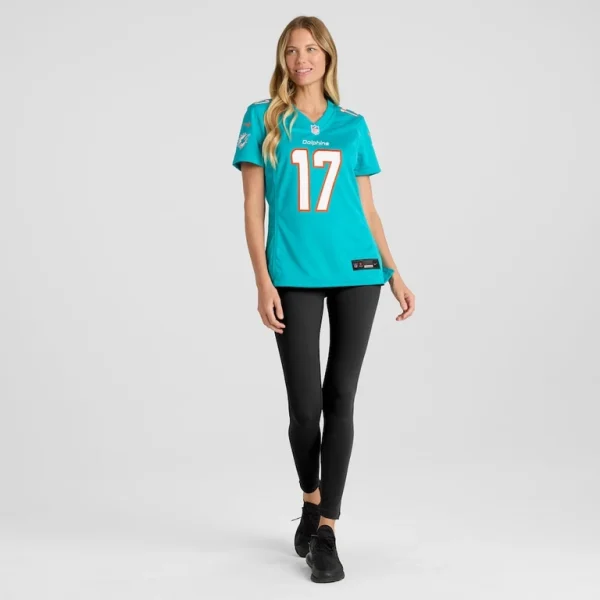 Jaylen waddle miami dolphins nike womens game player jersey Aqua XL