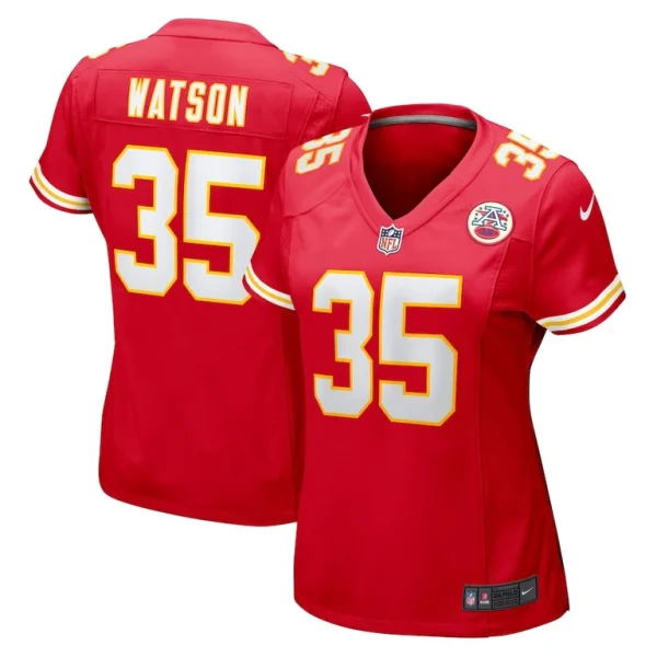 Jaylen watson kansas city chiefs nike womens game player jersey Red