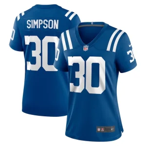 Jaylin simpson indianapolis colts nike womens game jersey Royal