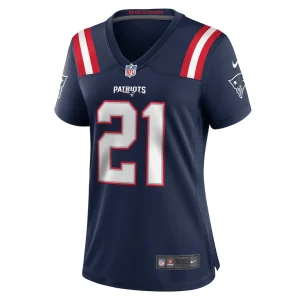 Jaylinn hawkins new england patriots nike womens game jersey Navy M