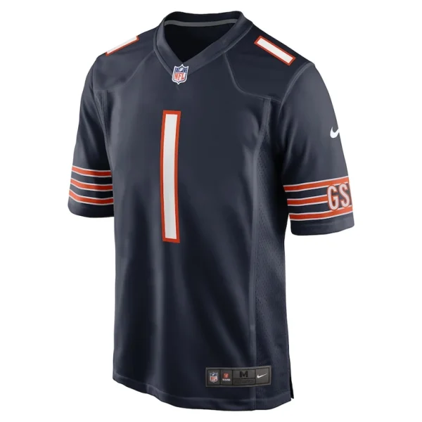Jaylon johnson chicago bears nike game jersey Navy M