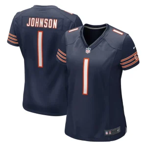 Jaylon johnson chicago bears nike womens game jersey Navy