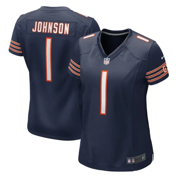 Jaylon johnson chicago bears nike womens game jersey Navy