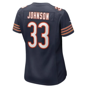 Jaylon johnson chicago bears nike womens game jersey Navy L