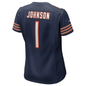 Jaylon johnson chicago bears nike womens game jersey Navy L