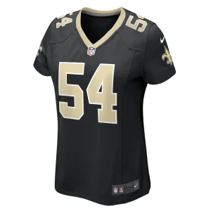 Jaylon smith new orleans saints nike womens team game jersey Black M