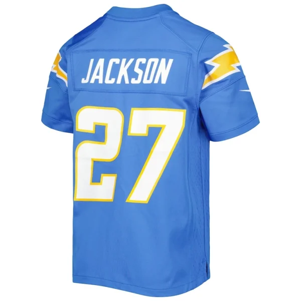 Jc jackson los angeles chargers nike youth game jersey Powder blue Yth L