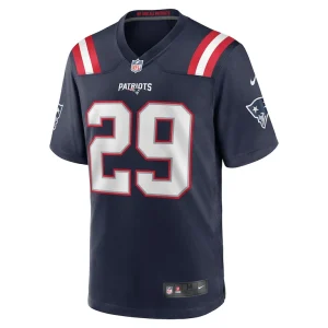 Jc jackson new england patriots nike game jersey Navy M