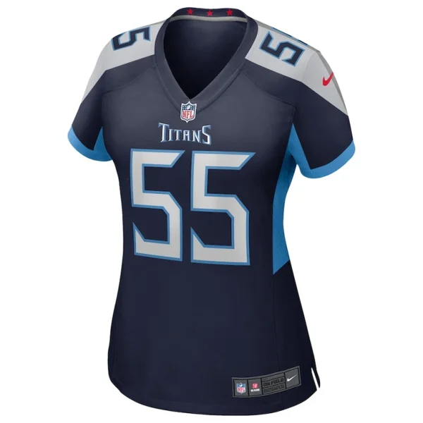 Jc latham tennessee titans nike womens team game jersey Navy M
