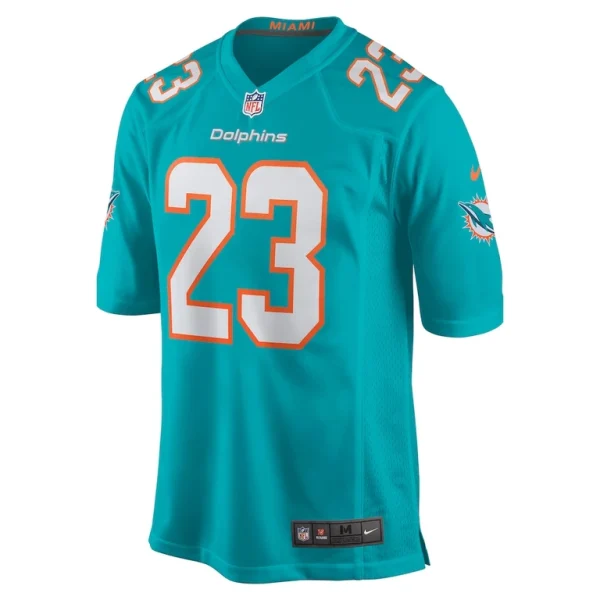 Jeff wilson jr. miami dolphins nike game player jersey Aqua M