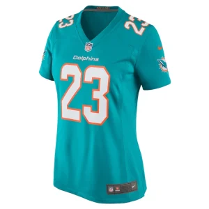 Jeff wilson jr. miami dolphins nike womens game player jersey Aqua M