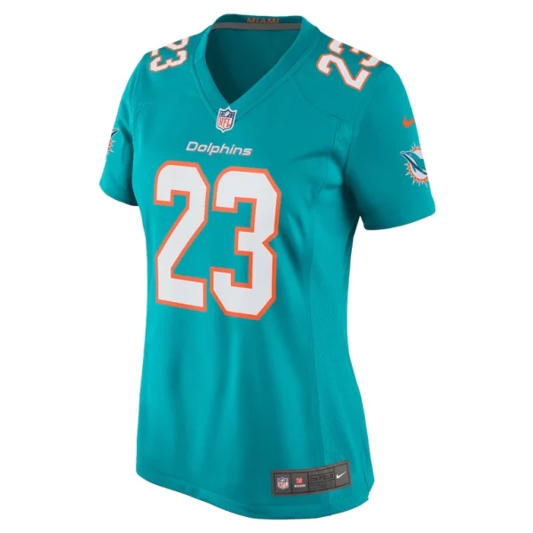 Jeff wilson jr. miami dolphins nike womens game player jersey Aqua M