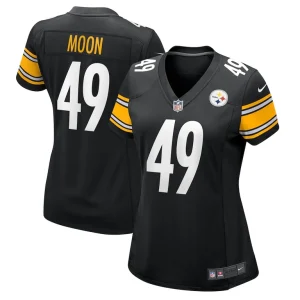 Jeremiah moon pittsburgh steelers nike womens game jersey Black