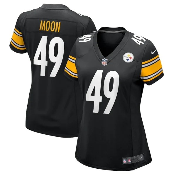 Jeremiah moon pittsburgh steelers nike womens game jersey Black