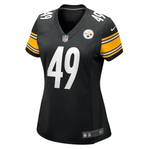 Jeremiah moon pittsburgh steelers nike womens game jersey Black M