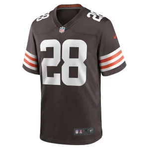 Jeremiah owusu koramoah cleveland browns nike game player jersey Brown M
