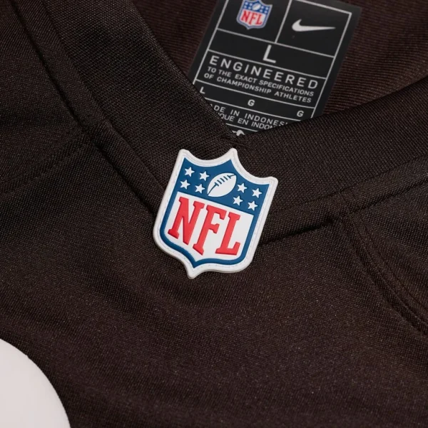 Jeremiah owusu koramoah cleveland browns nike team game jersey Brown XL