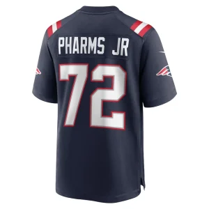 Jeremiah pharms jr. new england patriots nike game player jersey Navy L