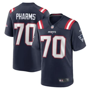 Jeremiah pharms jr. new england patriots nike team game jersey Navy